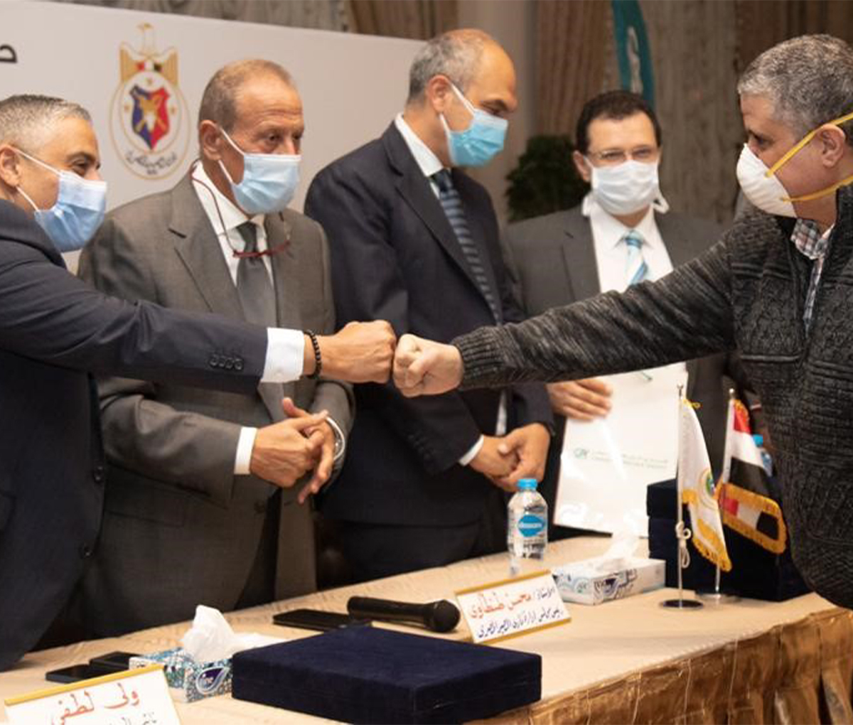 تقديرا لمجهوداتهم خلال أزمة كوفيد 19 تقديرا لمجهوداتهم خلال أزمة كوفيد 19